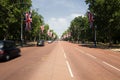 The Mall leading to Buckingham Palace Royalty Free Stock Photo