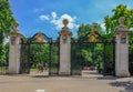 View of Malborough Gates on the Mall in central London