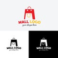 Mall store logo application fun concept