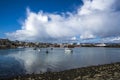 View of Mallaig Harbour in Scotland, Britain