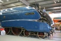 The Mallard, an A4 class locomotive designed by Sir Nigel Gresley. York, England, UK. August 22, 2010.