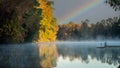 Mallard Lake (Tanglewood Royalty Free Stock Photo