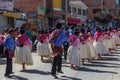 Mallasa La Paz Bolivia - 2 February 2014 : Traditionally dressed