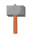 mallet for mining Royalty Free Stock Photo