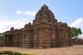 Mallikarjuna Temple, Pattadakal temple complex, Pattadakal, Karnataka. Northern mukha mandapa is also seen. Royalty Free Stock Photo