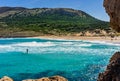 Beautiful sea beach landscape in Cala Ratjada, Spain Majorca Island