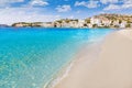Mallorca Cala Santa Ponsa Ponca beach in Majorca Royalty Free Stock Photo