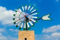 Mallorca Majorca windmill Campos Balearic Island Royalty Free Stock Photo