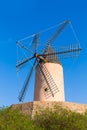 Mallorca Moli de Calvia wind mill in Majorca Balearic