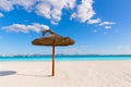 Mallorca Platja de Alcudia beach in Majorca Royalty Free Stock Photo