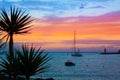 Mallorca port de Andratx sunset in Mallorca
