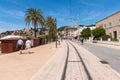Port de Soller, a popular family resort of Mallorca. Spain Royalty Free Stock Photo