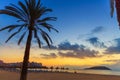 Mallorca sunrise in Magaluf Palmanova beach