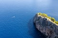 Mallorcan cliff Royalty Free Stock Photo