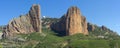 The Mallos de Riglos, Aragon, Spain.