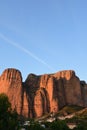 Mallos de Riglos, Huesca province, Aragon, Spain Royalty Free Stock Photo