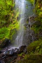 Mallyan Spout waterfall at Goathland,England Royalty Free Stock Photo