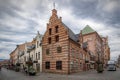 Malmo Street Scene with Old Building