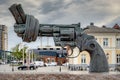 Malmo Knotted Gun Art Sculpture