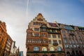 MALMO, SWEDEN: Beautiful houses on the street in the center of Malmo