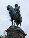 MALMO, Sweden: Monument of King Karl X Gustav Royalty Free Stock Photo