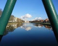 Malmoe Canal Royalty Free Stock Photo