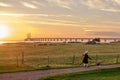 Sunset at Oresund Bridge