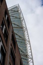 Ground view of high rise Turning Torso.. Royalty Free Stock Photo