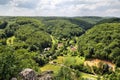 Malopolska landscape - Bedkowska valley Royalty Free Stock Photo