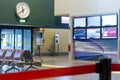 Malpensa airport interior Royalty Free Stock Photo