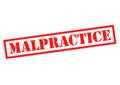 MALPRACTICE Royalty Free Stock Photo