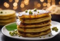 Malpua Or Pua Are Traditional Indian Sweet Mithai Pancakes Drenched, Dunked, Soaked Or Coated With Sugar Syrup Cheeni Ki Chasni