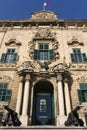 Malta - Auberge de Castile. Royalty Free Stock Photo