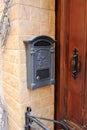 Malta august 2015 Valletta street charming mailbox