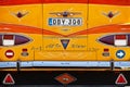 Malta Bus - Rear Detail Royalty Free Stock Photo