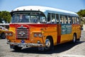 Malta Bus - Rear Detail Royalty Free Stock Photo