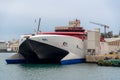 HSC Artemis at berth in Valletta