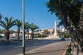 Malta, Floriana, August 2019. Square near the war memorial.