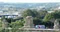 Malta, Floriana (Il-Furjana), view of the Floriana and coats of arms of the Order of St. John and the United Kingdom