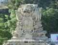 Malta, Floriana, Porte des Bombes, coat of arms of Ramon Perellos y Roccaful on the gate