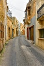 Malta generic architecture, narrow street
