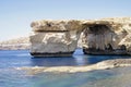 Malta.Gozo. Azure window. Royalty Free Stock Photo