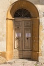 Arched doorway near Gillieru Harbour Malta