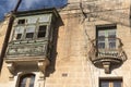 Windows in a building in Rabat Malta.