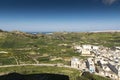 View from the Citadel of Victoria Gozo Malta Royalty Free Stock Photo