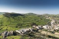 View from the Citadel of Victoria Gozo Malta Royalty Free Stock Photo