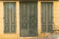 Doorways on a street Victoria Gozo