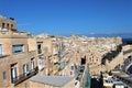 Malta - January 2023 - Architecture in Valetta Royalty Free Stock Photo