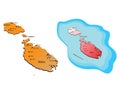 Malta maps