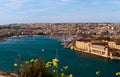 Malta, Marsamxett harbour Royalty Free Stock Photo